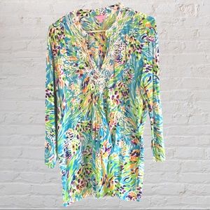 Lilly Pulitzer Tunic Top Size XL